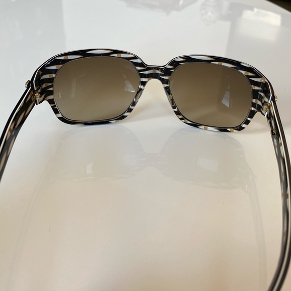 Tory Burch Black Tortoiseshell Sunglasses main image 6